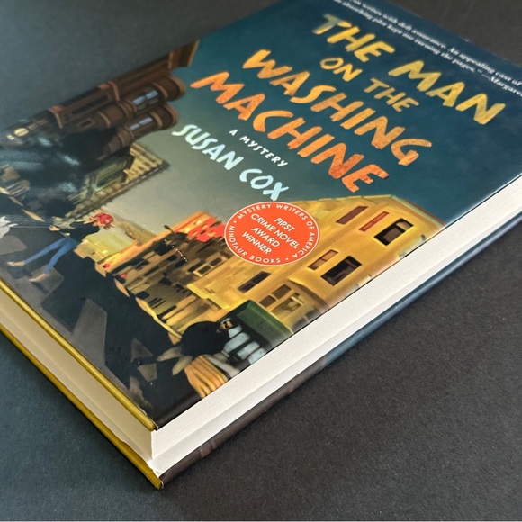 The Man on the Washing Machine: A Mystery by Susan Cox | Fiction | Hardcover B - Picture 7 of 9